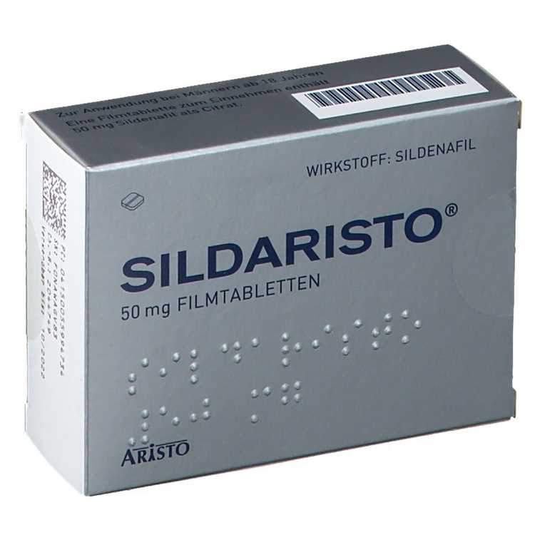 Sildaristo 50 mg: Günstige Preise und schneller Versand