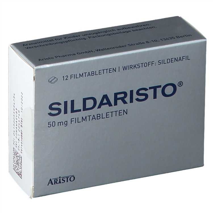 Sildaristo - eine etablierte Lösung für erektile Dysfunktion