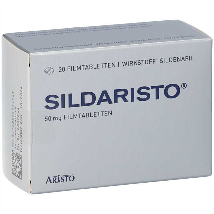 Plan für die Förderung von Sildaristo Preis: Informationen, Nebenwirkungen und Anwendung